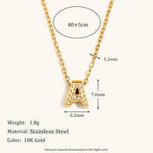 Load image into Gallery viewer, Sparkling Letter Necklace