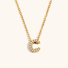 Load image into Gallery viewer, Sparkling Letter Necklace