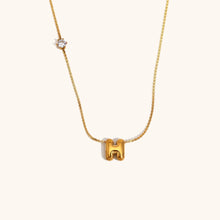 Load image into Gallery viewer, Bubble Letter Necklace