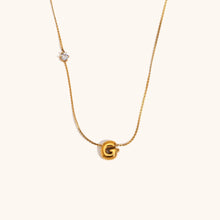 Load image into Gallery viewer, Bubble Letter Necklace