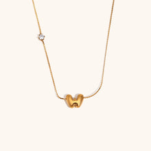 Load image into Gallery viewer, Bubble Letter Necklace