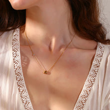 Load image into Gallery viewer, Bubble Letter Necklace