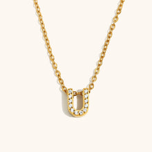 Load image into Gallery viewer, Sparkling Letter Necklace