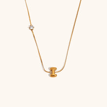 Load image into Gallery viewer, Bubble Letter Necklace