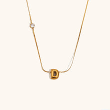 Load image into Gallery viewer, Bubble Letter Necklace