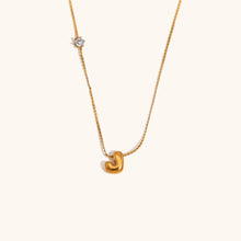 Load image into Gallery viewer, Bubble Letter Necklace