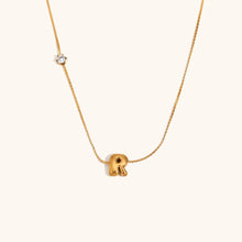 Load image into Gallery viewer, Bubble Letter Necklace