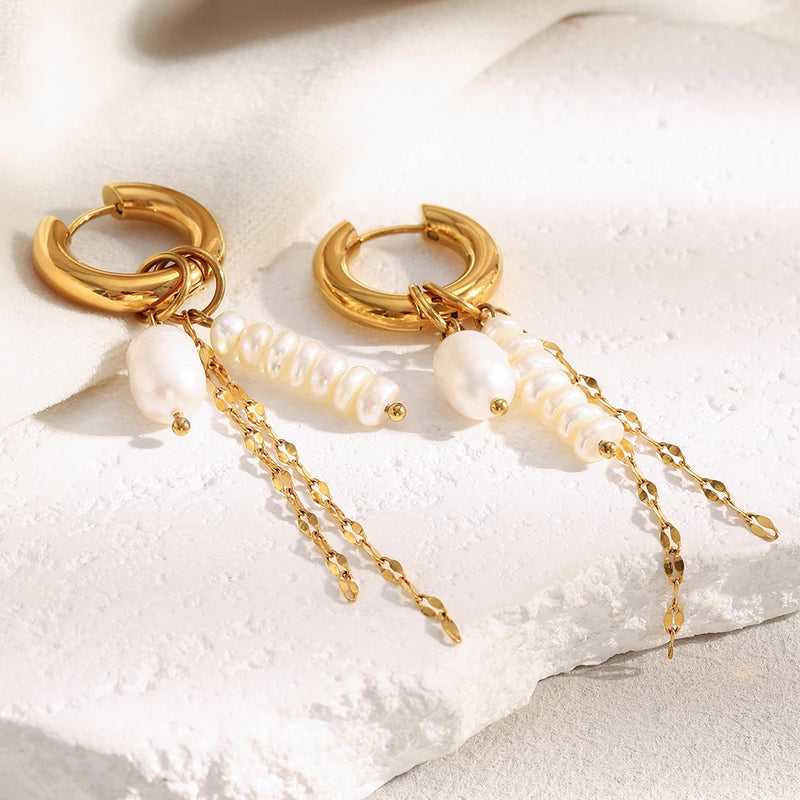 Mother of Pearls Earrings