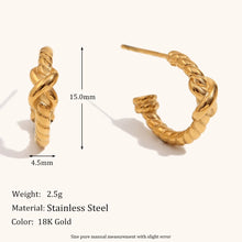 Load image into Gallery viewer, Twist Knot Earrings
