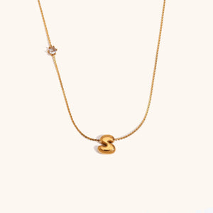 Bubble Letter Necklace