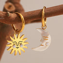 Sun & Moon Earrings