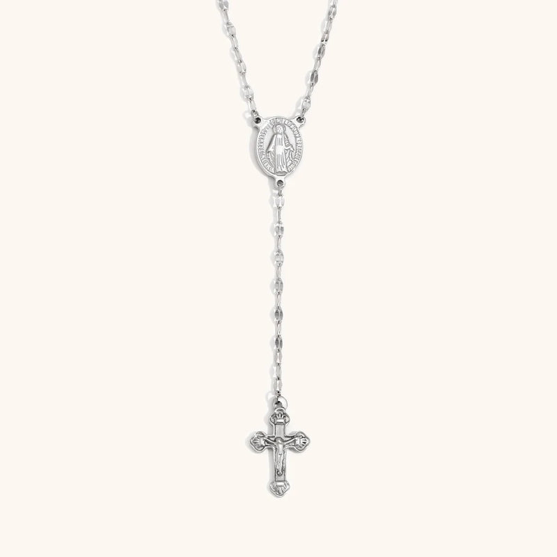 The Cross Of The Virgin Mary Necklace