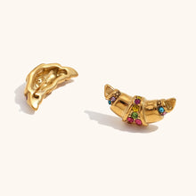 Load image into Gallery viewer, Croissant Earrings
