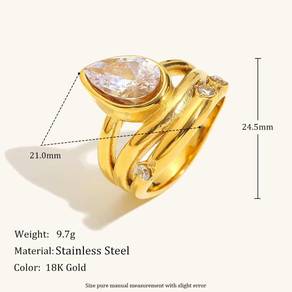 Water Droplet Ring