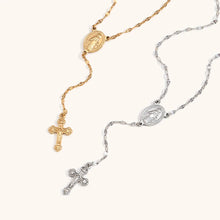 Load image into Gallery viewer, The Cross Of The Virgin Mary Necklace
