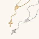 The Cross Of The Virgin Mary Necklace