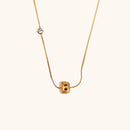 Bubble Letter Necklace