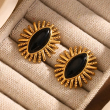 Load image into Gallery viewer, Black Earrings
