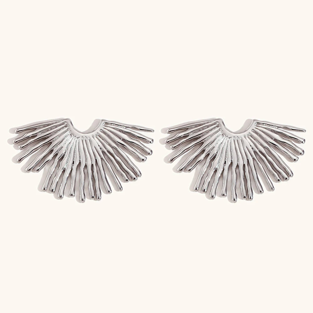 Fan Earrings
