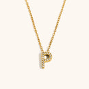 Sparkling Letter Necklace