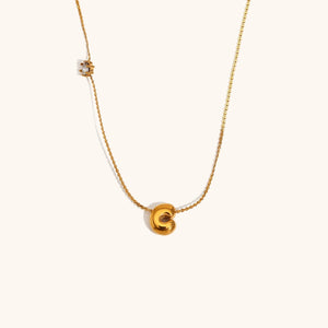 Bubble Letter Necklace