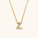 Sparkling Letter Necklace