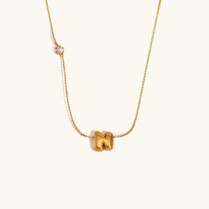 Bubble Letter Necklace