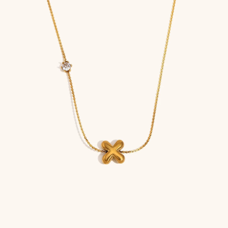 Bubble Letter Necklace