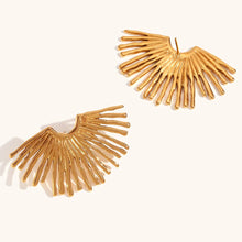 Load image into Gallery viewer, Fan Earrings
