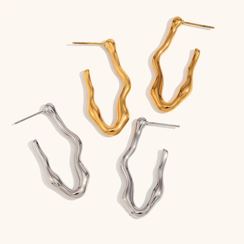 Wavy Earrings