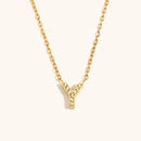 Sparkling Letter Necklace