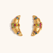 Load image into Gallery viewer, Croissant Earrings
