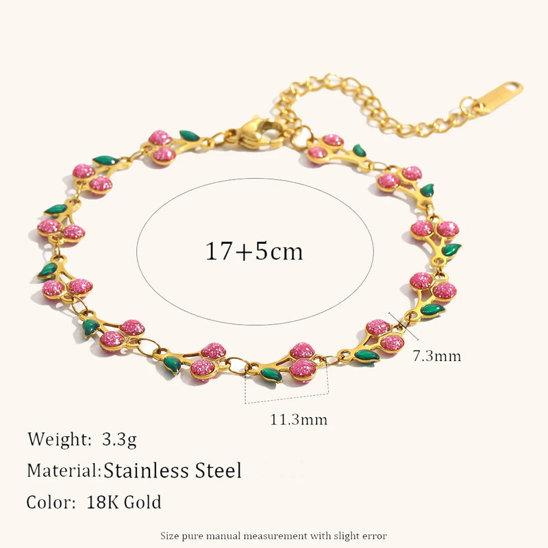 Cherry Bracelet