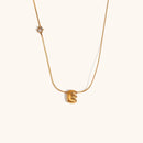 Bubble Letter Necklace