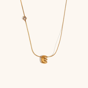 Bubble Letter Necklace