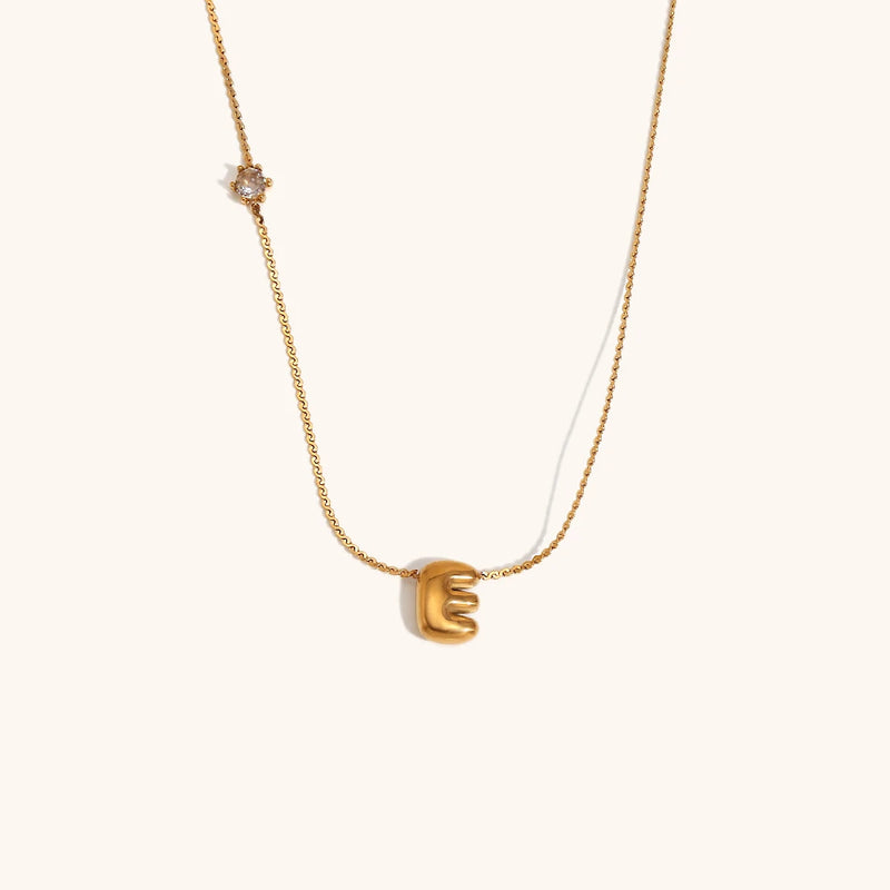 Bubble Letter Necklace