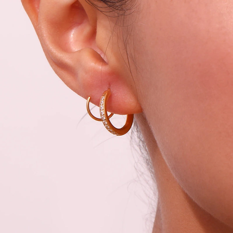 Shiny Bloom earrings