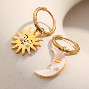 Sun & Moon Earrings