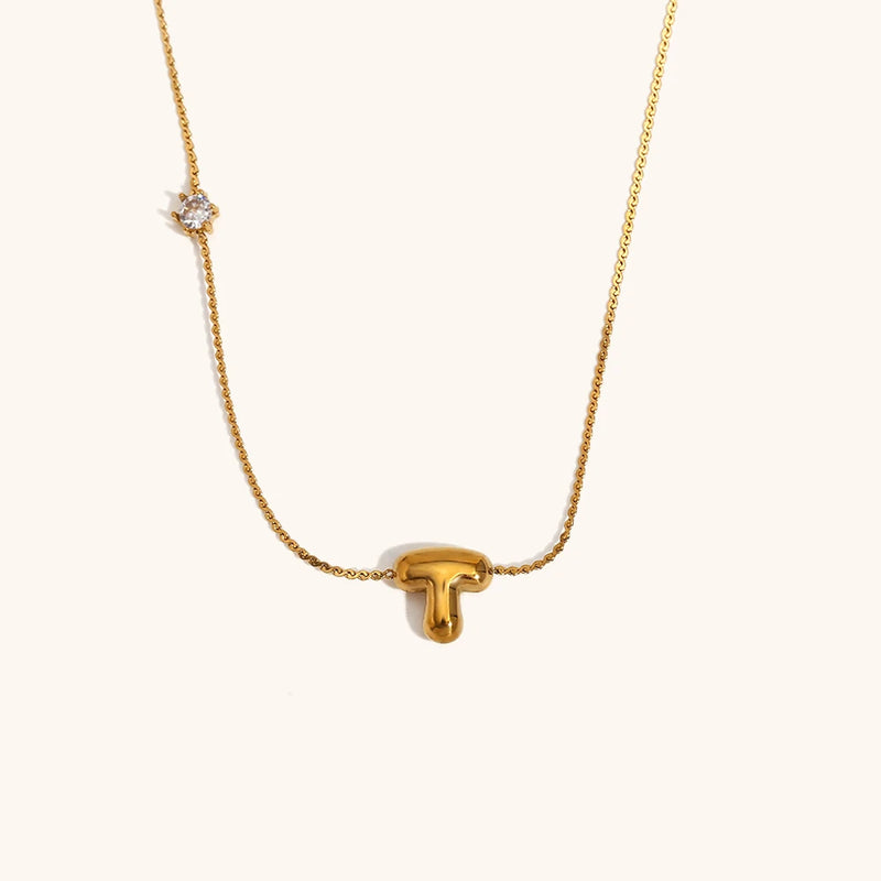 Bubble Letter Necklace