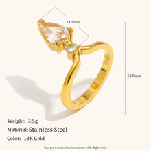 Load image into Gallery viewer, Water Drop Ring
