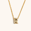 Sparkling Letter Necklace