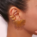 Fan Earrings