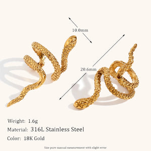 Snake Earrings