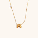 Bubble Letter Necklace