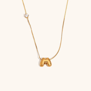 Bubble Letter Necklace