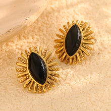 Load image into Gallery viewer, Black Earrings
