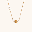 Bubble Letter Necklace