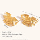 Fan Earrings