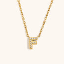 Sparkling Letter Necklace