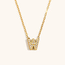 Sparkling Letter Necklace